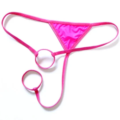 Crotchless Ring Solid G-strings - Image 6