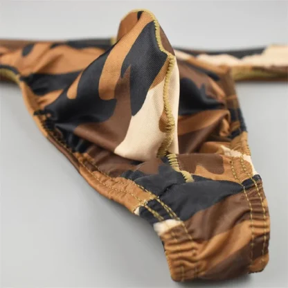 Camouflage Print Breathable Thongs - Image 5