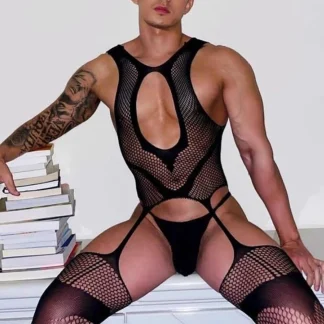 Revealing Fishnet Bodysuits