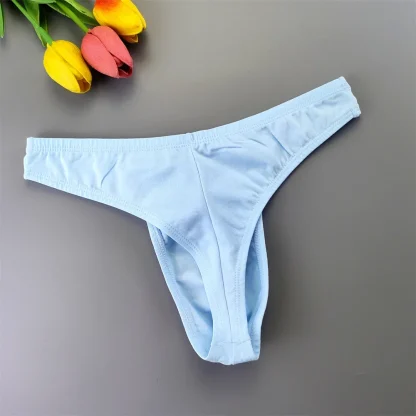 Plus Size Solid Color Thongs - Image 5
