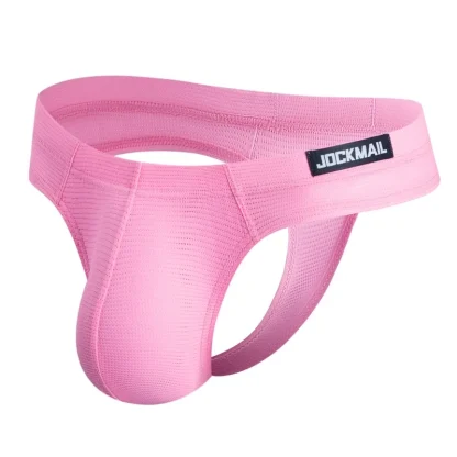 Seamless Solid Breathable Thongs - Image 3