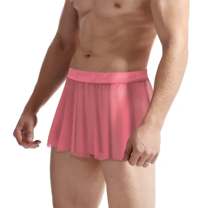 Ultra-thin Mesh Mini Skirt - Image 6