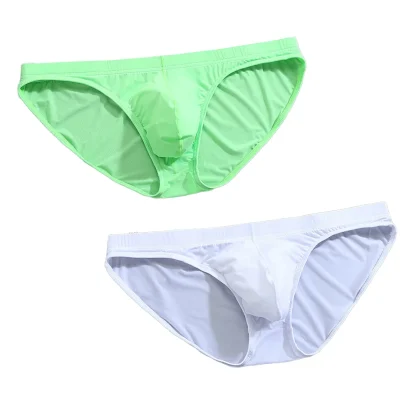 Solid Color Soft Comfy Briefs - Image 5