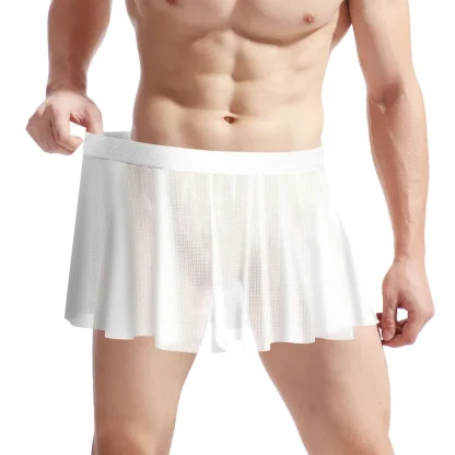 Ultra-thin Mesh Mini Skirt