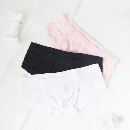 Solid Color Seamless Boxer Briefs - Image 5