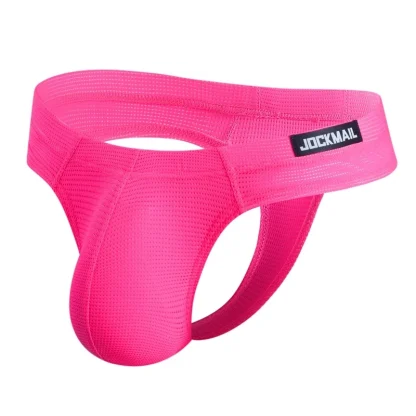 Seamless Solid Breathable Thongs - Image 2