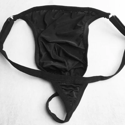 Comfy Big Pouch Solid G-string - Image 5