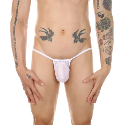 Low-rise String Sheer Briefs - Image 3