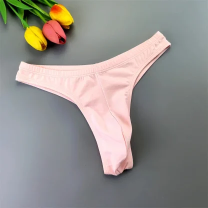 Plus Size Solid Color Thongs
