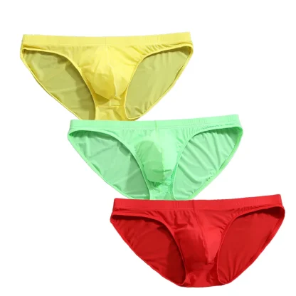 Quick Dry Solid Color Briefs