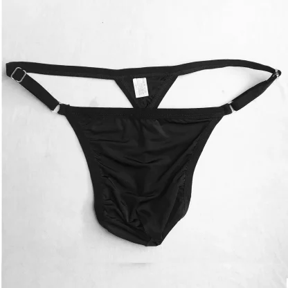 Comfy Big Pouch Solid G-string - Image 3