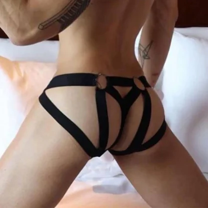 High Elasticity Strappy Thong - Image 2