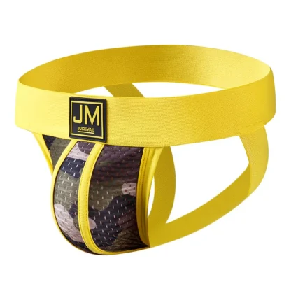 Camouflage Print Mesh Jockstrap - Image 2