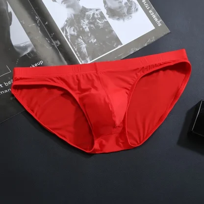 Quick Dry Solid Color Briefs - Image 2