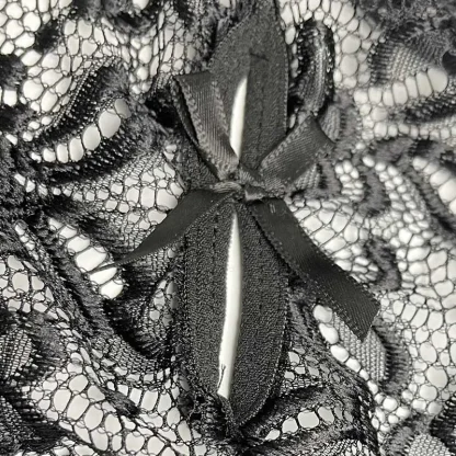 Sexy Crotchless Lace Bodysuit - Image 5