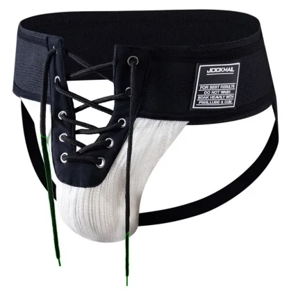 Adjustable Lace-up Crotch Jockstrap - Image 2