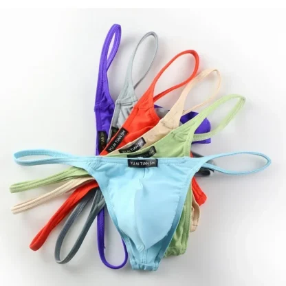 Solid Color Breathable G-strings - Image 6