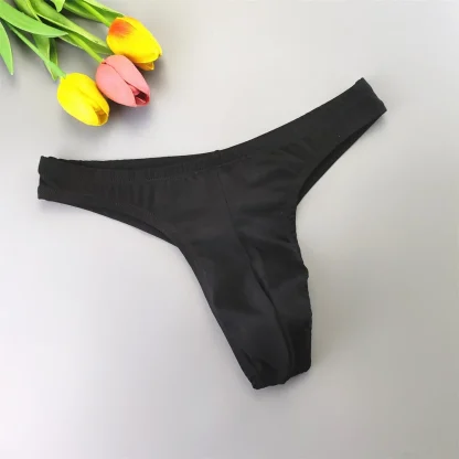 Plus Size Solid Color Thongs - Image 3