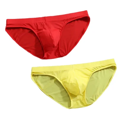 Solid Color Soft Comfy Briefs - Image 4