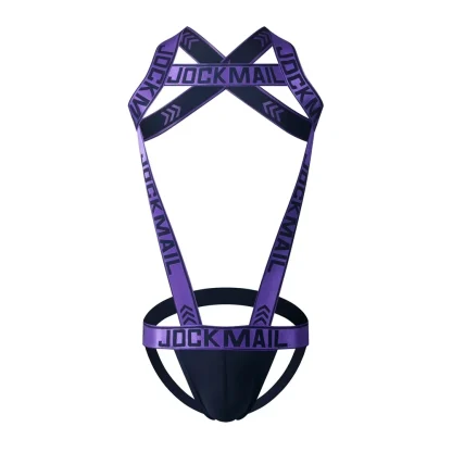 Sexy Strappy Harness Bodysuit - Image 5