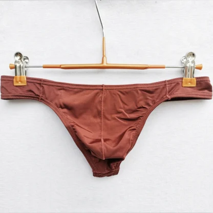 Solid Color Low-rise Bikini Briefs - Image 4