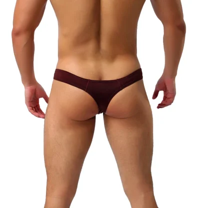 Solid Color Low-rise Bikini Briefs - Image 3