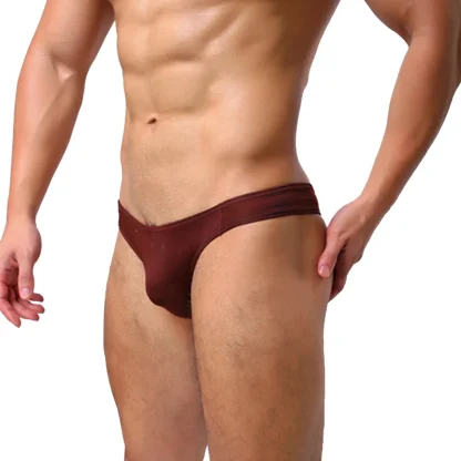 Solid Color Low-rise Bikini Briefs - Image 2