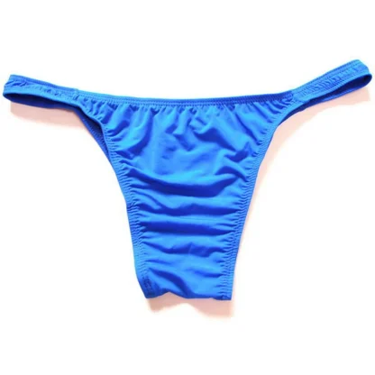 Simple Plain Color Thongs - Image 5
