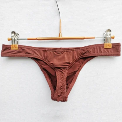 Solid Color Low-rise Bikini Briefs - Image 5