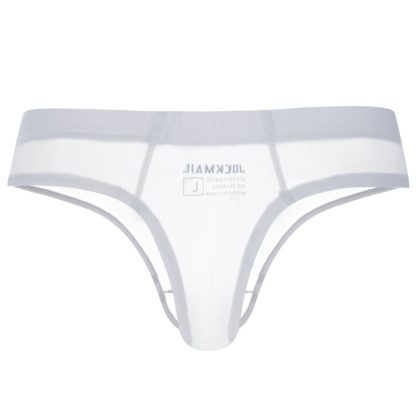 See-through Soft Solid Thong - Image 3