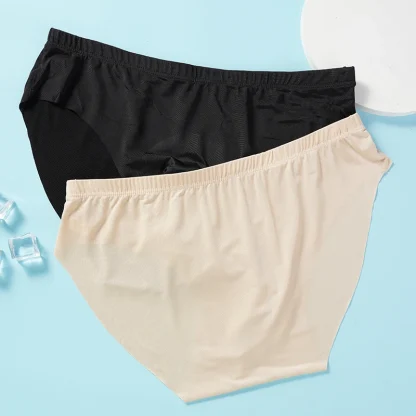 Plus Size Breathable Soft Brief - Image 10