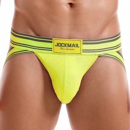 Striped Elastic Comfy Jockstraps - Image 11