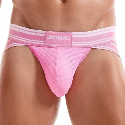 Striped Elastic Comfy Jockstraps