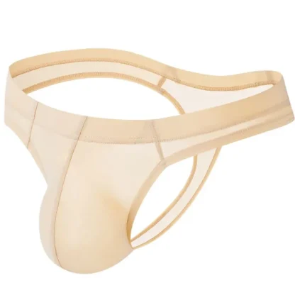 See-through Soft Solid Thong - Image 9