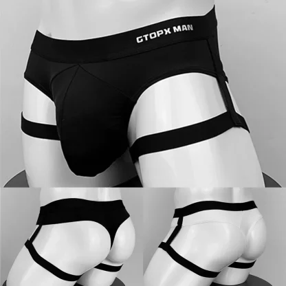 Breathable Thigh Strap Thong - Image 3