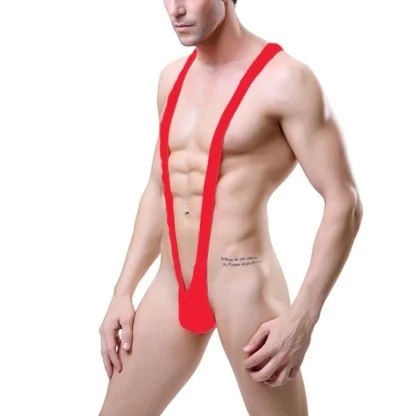 Stretchable Mankini Bodysuit - Image 2