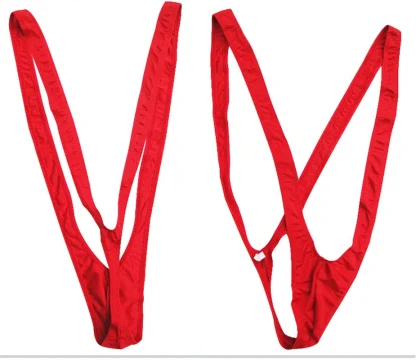 Stretchable Mankini Bodysuit - Image 8