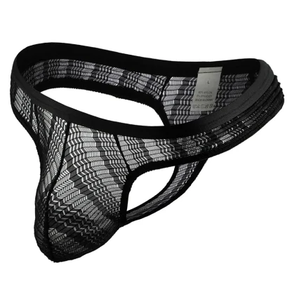 Transparent Mesh Low-rise Thong