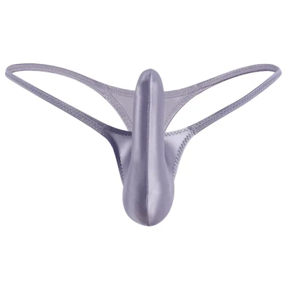 Glossy Bulge Pouch G-string - Image 11