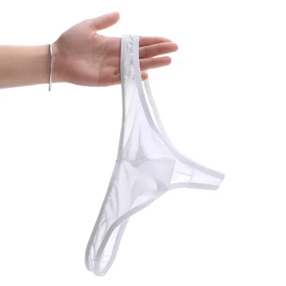 Plus Size Solid Thin Thongs - Image 2
