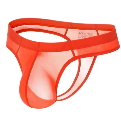 See-through Soft Solid Thong - Image 4