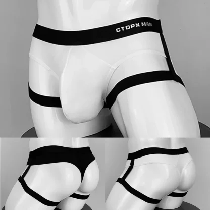 Breathable Thigh Strap Thong - Image 4