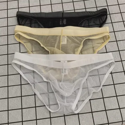 Transparent Mesh Breathable Brief - Image 5