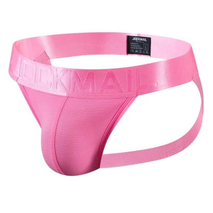 Elastic Solid Color Jockstrap - Image 4