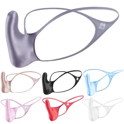 Glossy Bulge Pouch G-string - Image 14
