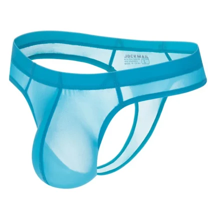 See-through Soft Solid Thong