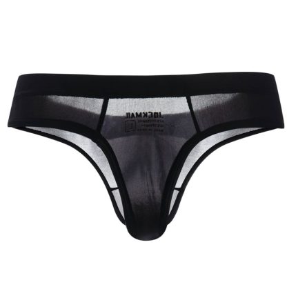 See-through Soft Solid Thong - Image 7