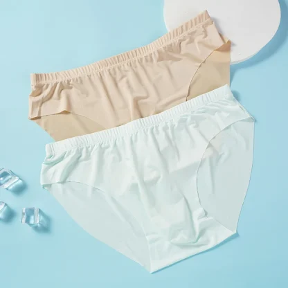 Plus Size Breathable Soft Brief - Image 12