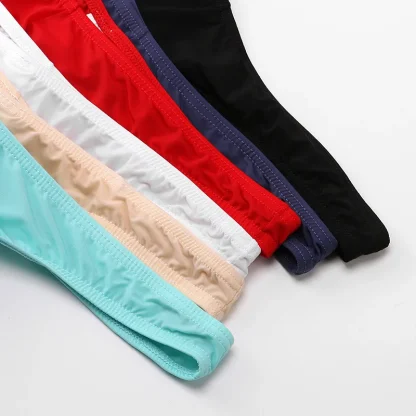 Plus Size Solid Thin Thongs - Image 8