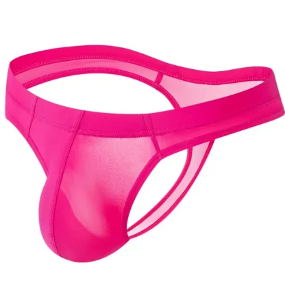 See-through Soft Solid Thong - Image 8